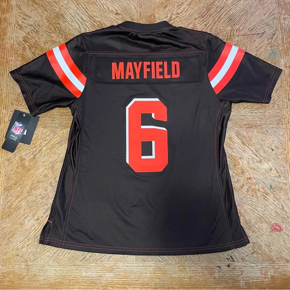 NWT NFL Pro Line Baker Mayfield Cleveland Browns Speed Machine Limited Stitched - Picture 2 of 8